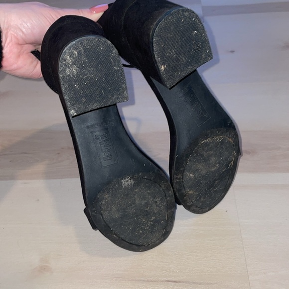 Black suede heels - Picture 4 of 5